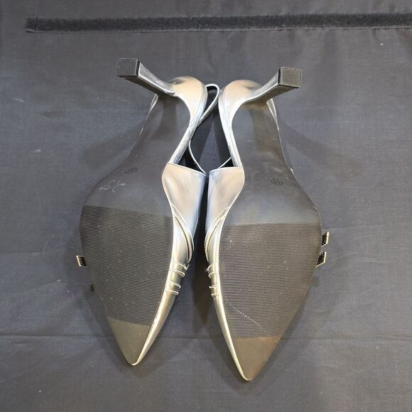 BRAND NEW MADDEN GIRL POINTED TOE BACKLESS HIGH HEELS SANDAL G1 - Picture 10 of 16